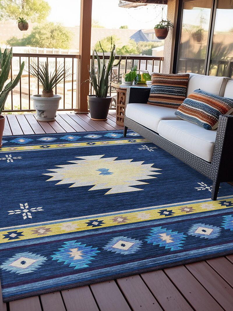Phoenix PH4 Navy 10' x 14' Rug