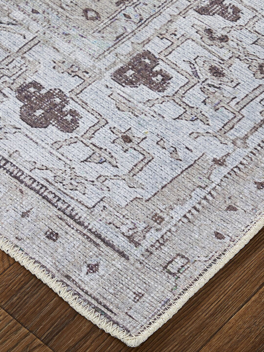 Percy 39PAF 4' x 6' Tan/Ivory/Gray Rug