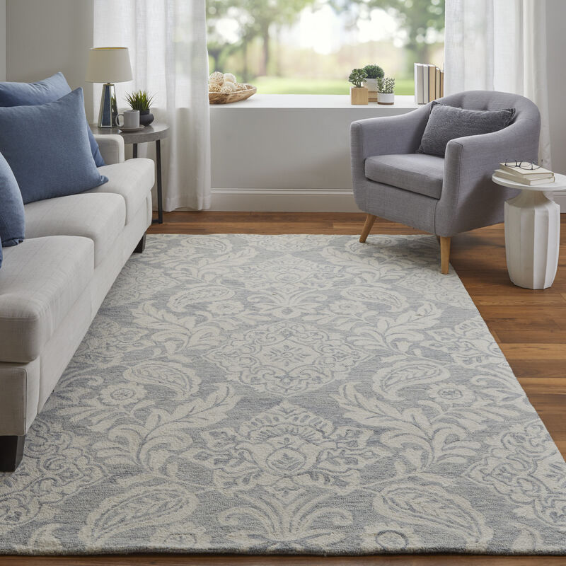 Belfort 8776F Blue/Ivory 9' x 12' Rug