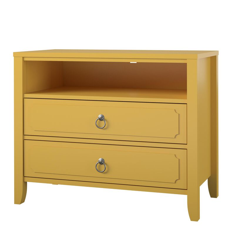 Novogratz Her Majesty 2 Drawer Nightstand
