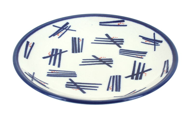Blue Rose Polish Pottery Monster Mash Dessert Plate