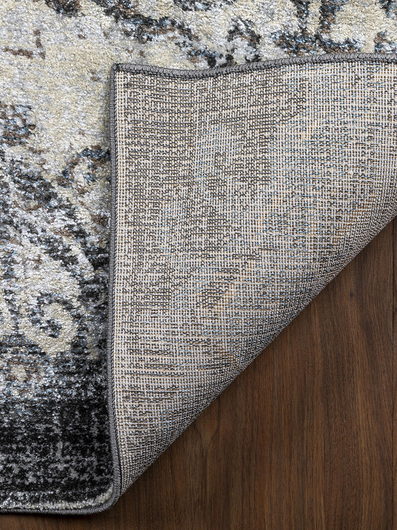 Antigua AN11 Pewter 5'3" x 7'7" Rug
