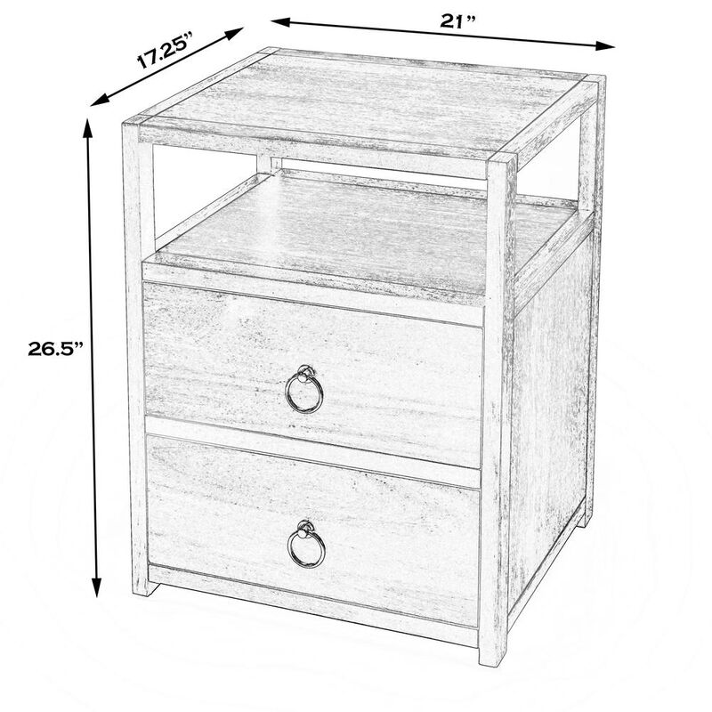 Butler Specialty Company Lark Nightstand, White
