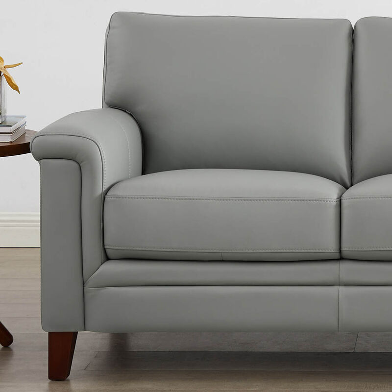 Westcott Top Grain Leather Loveseat