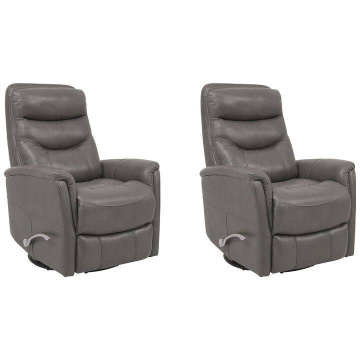 Parker Living Gemini - Ice Swivel Glider Recliner Two Pack Parker Living Gemini - Ice Swivel Glider Recliner Two Pack