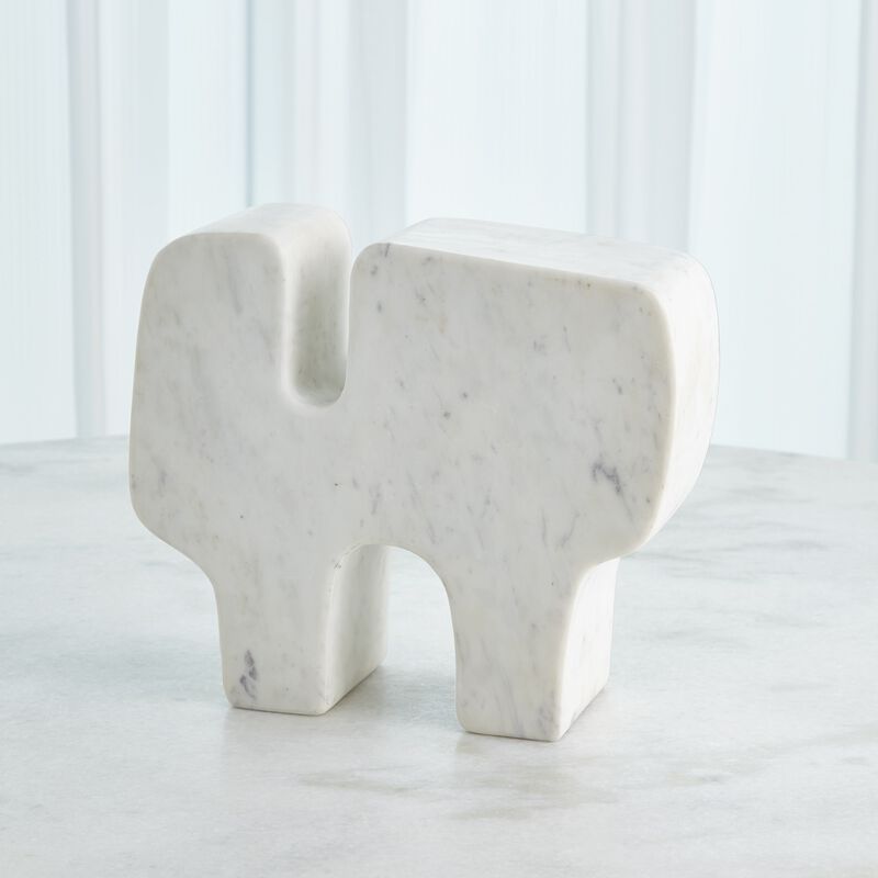 Abstract Marble Sculpture- Black