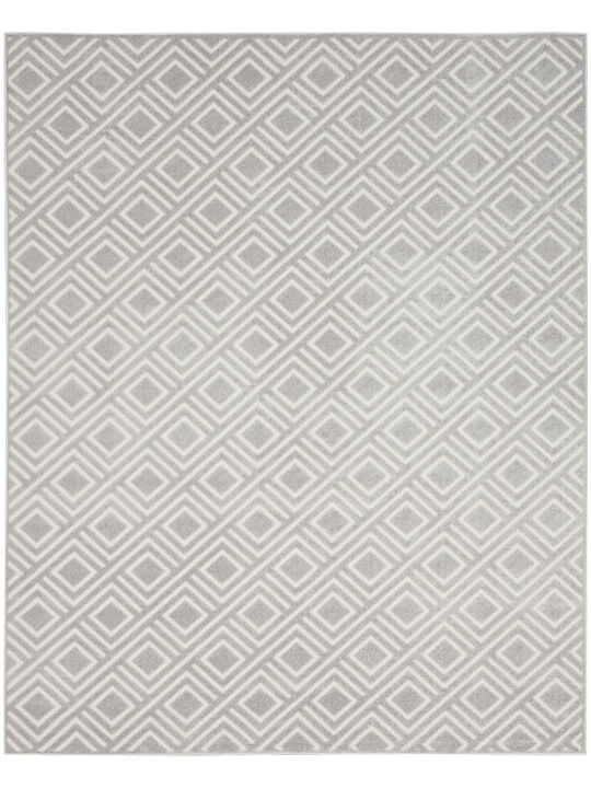 Care Free CAF03 Light Gray 9'2" x 12' Rug