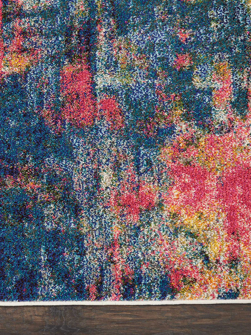 Celestial CES09 Blue/Yellow 3'11" x 5'11" Rug