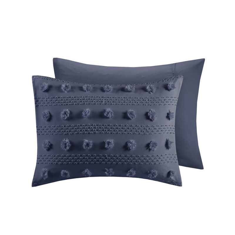 Gracie Mills Carmen Elegant Clip Jacquard Comforter Set