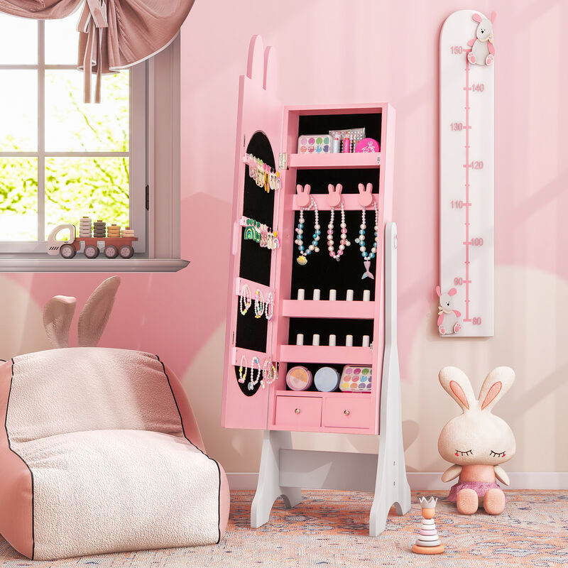 Kids Room Furniture Set with Princess Vanity Table and Chair