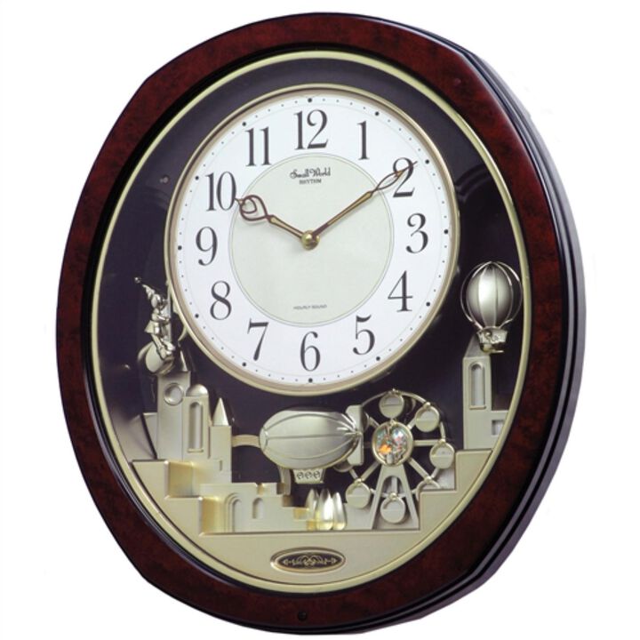 Hivvago Melodies Wall Clock   Plays Hymns and Christmas Songs Hivvago Melodies Wall Clock   Plays Hymns and Christmas Songs