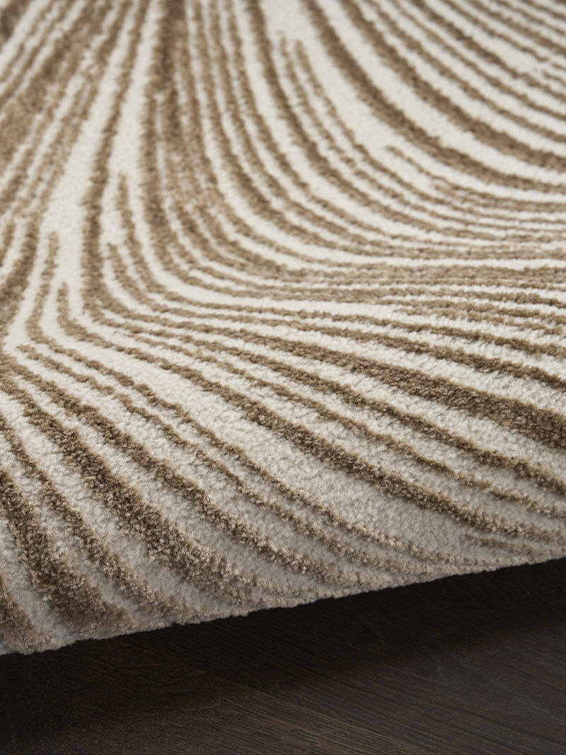 Central Park West CEP02 Beige/Brown 3'11" x 5'11" Rug