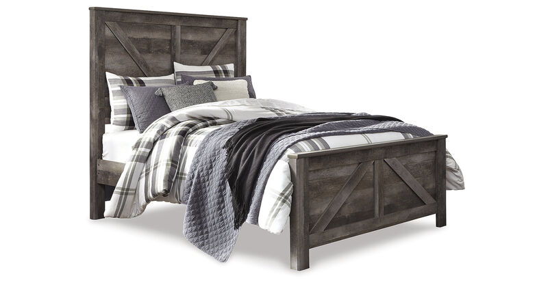 Wynnlow Queen Crossbuck Panel Bed