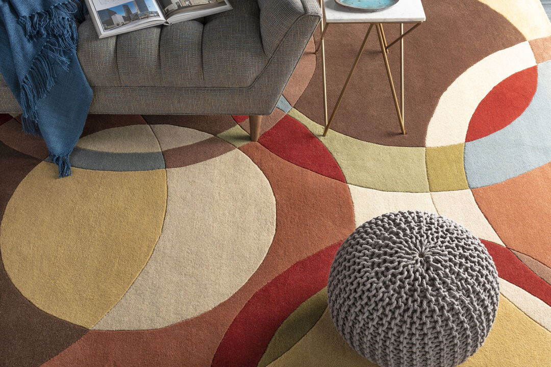 Forum FM-7210 4' x 6' Beige Rug