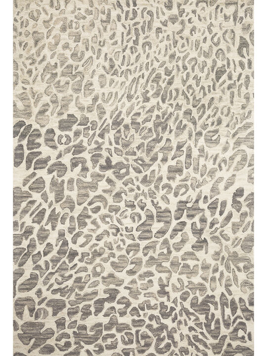 Masai MAS02 Grey/Ivory 5' x 7'6" Rug