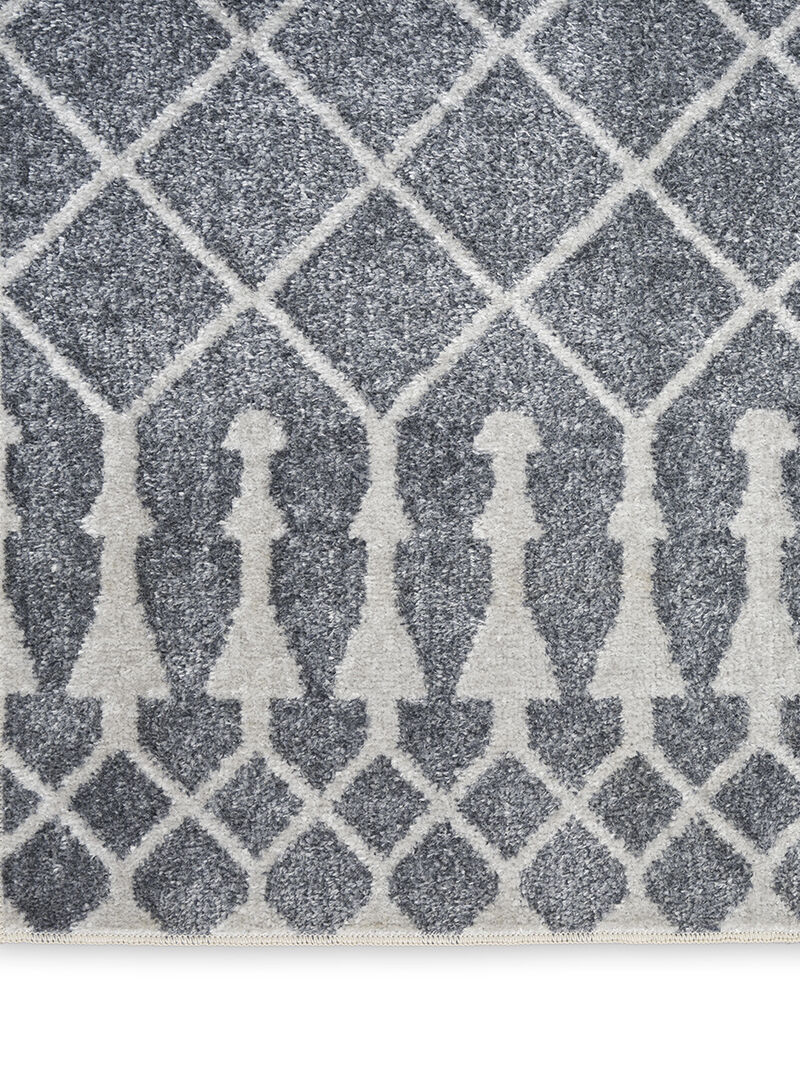 Astra Machine Washable ASW10 Denim 4' x 6' Rug