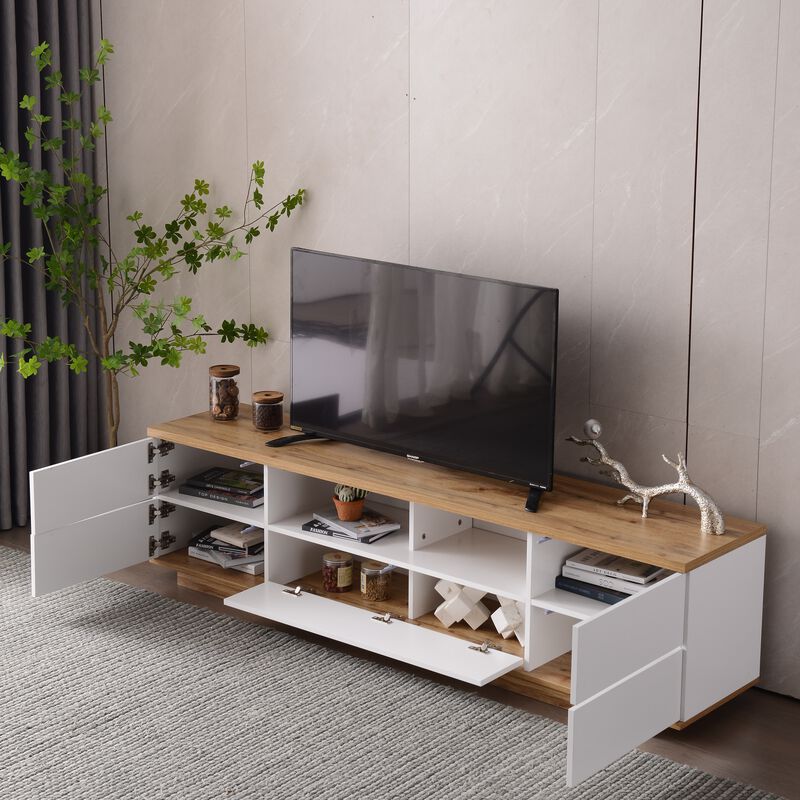 Merax Media Console TV Stand TV Cabinet