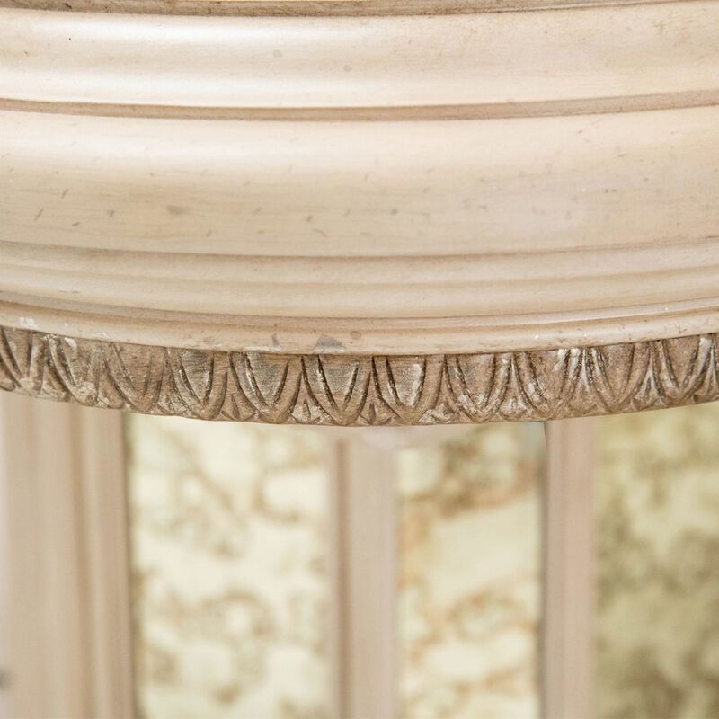 Michael Amini Platine de Royale Rectangular Dining Table - Champagne