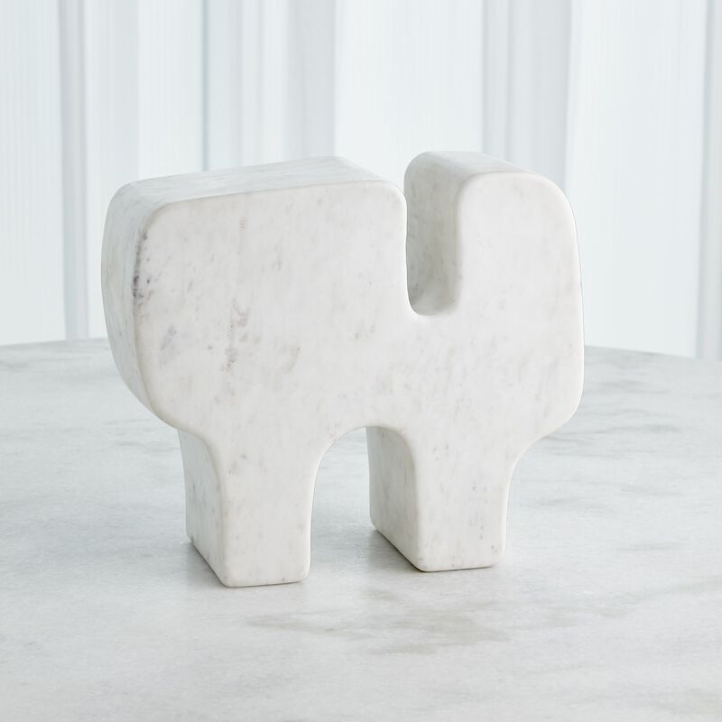 Abstract Marble Sculpture- Black