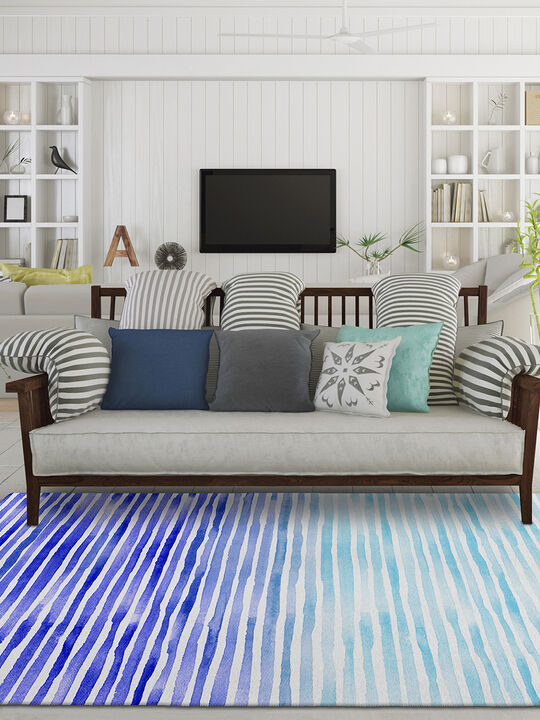 Seabreeze SZ8 Navy 9' x 12' Rug