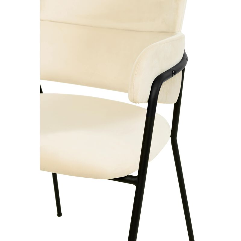 LeisureMod Axis Collection Modern Dining Chair - Set of 2