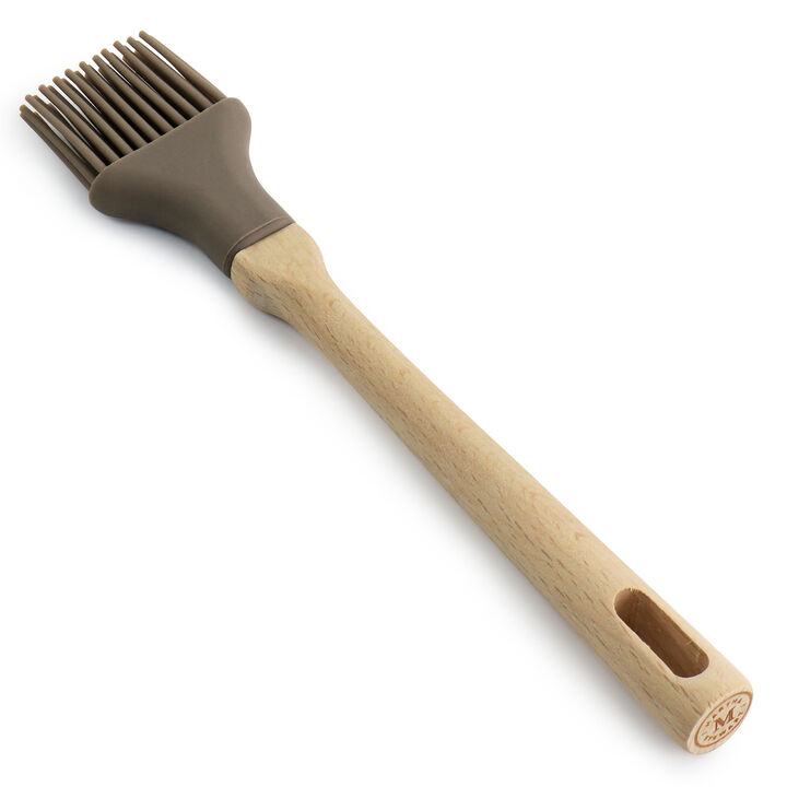 Martha Stewart Bainford Silicone Mini Brush Kitchen Utensil in Taupe