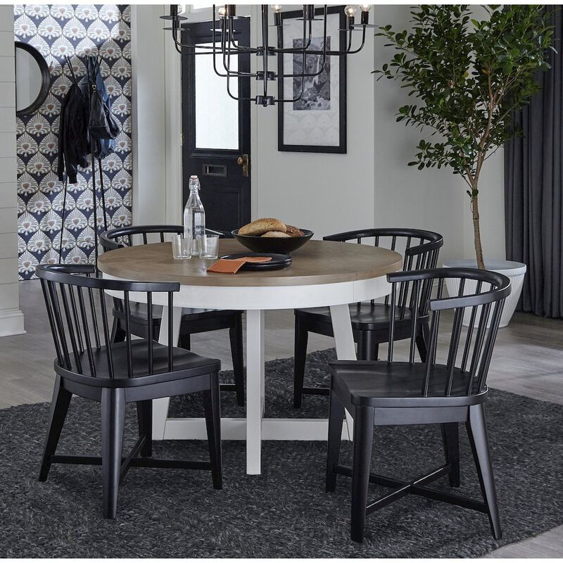 Parker House Furniture Parker House Americana Modern Dining Barrel Dining Chair (2/CTN Sold in pairs)