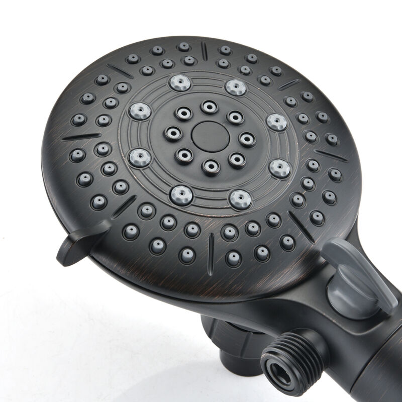 6 Function Rain Shower Head with Handheld - Valve Included