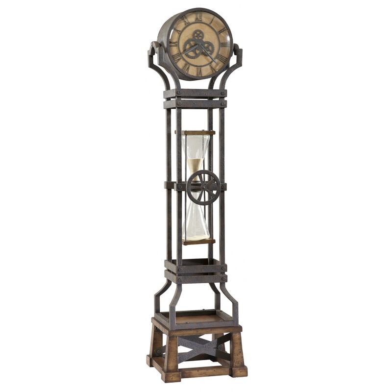 615074 Hourglass Floor Clock