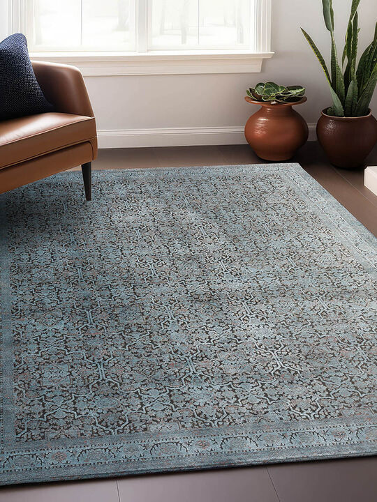 Vizcia VZ2 Blue 3' x 5'1" Rug
