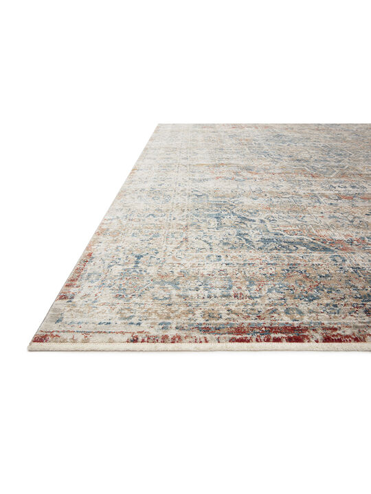 Elise ELI03 Neutral/Multi 5'3" x 7'9" Rug