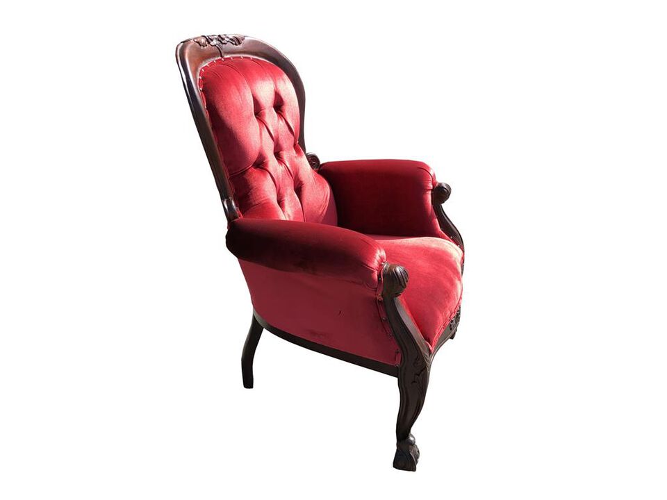 French Grandfather Arm Chair