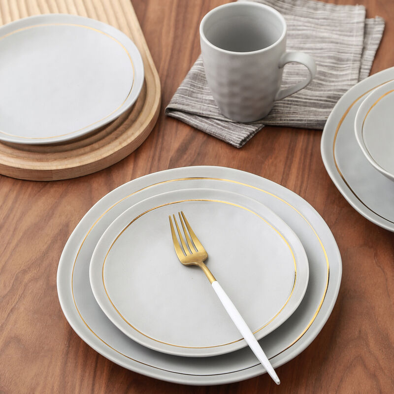 Stone Lain Clara Porcelain 32 Piece Dinnerware Set