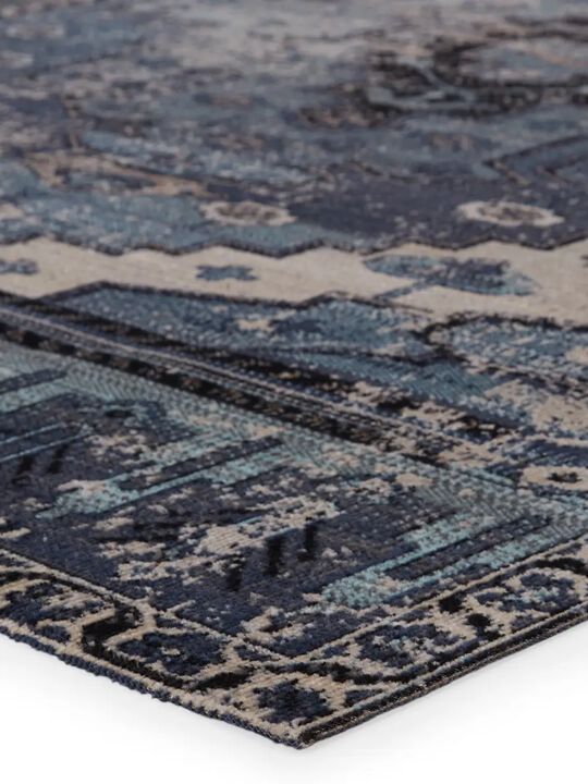 Polaris Cicero Blue 4' x 6' Rug