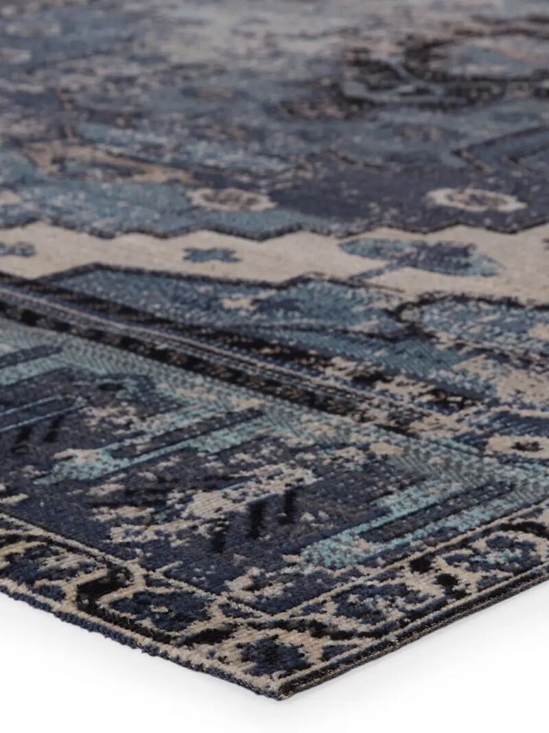 Polaris Cicero Blue 4' x 6' Rug