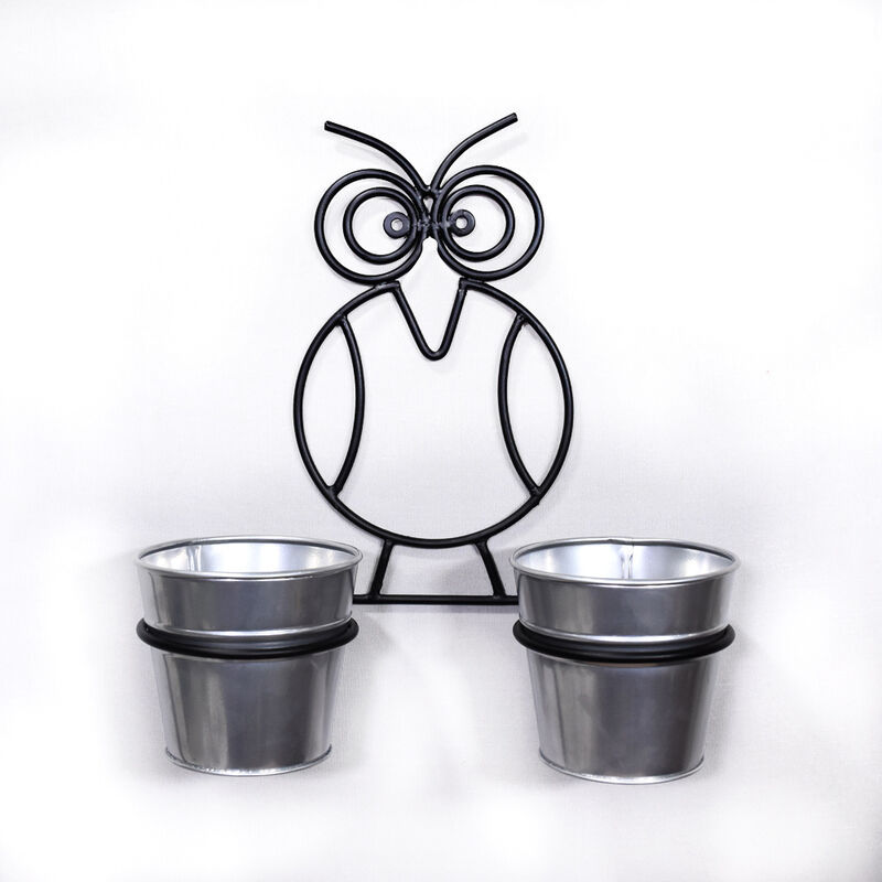 Handmade 100% Iron Round Modern Gold Coated Color 13.2 x 11.4 x 4.6 Inches Planters Pot 1008 BBH Homes