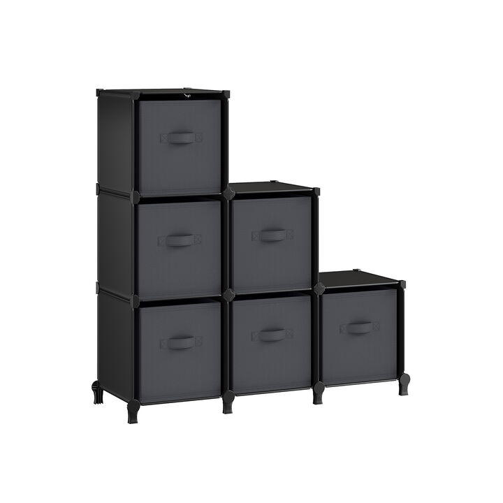 Cube Storage Organizer with 6 Storage Boxes Cube Storage Organizer with 6 Storage Boxes