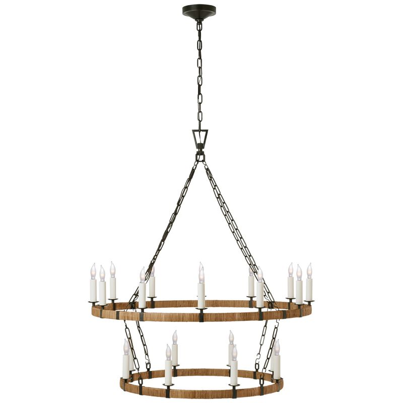 Darlana Large Two-Tier Chandelier