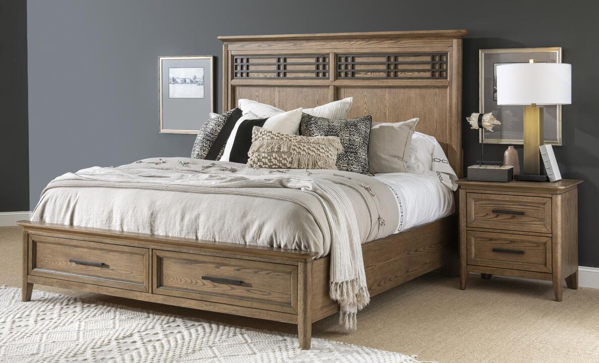 Beacon Hill Panel Bed w/ Storage