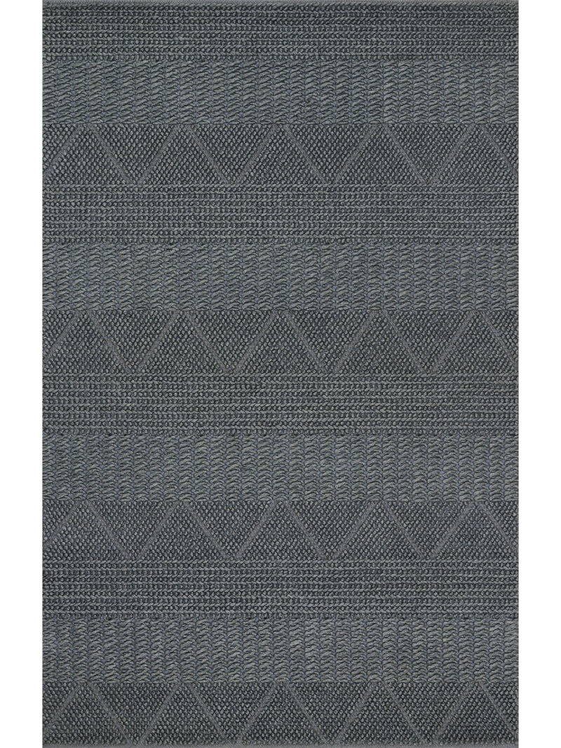 Rowan ROW01 Denim 5' x 7'6" Rug