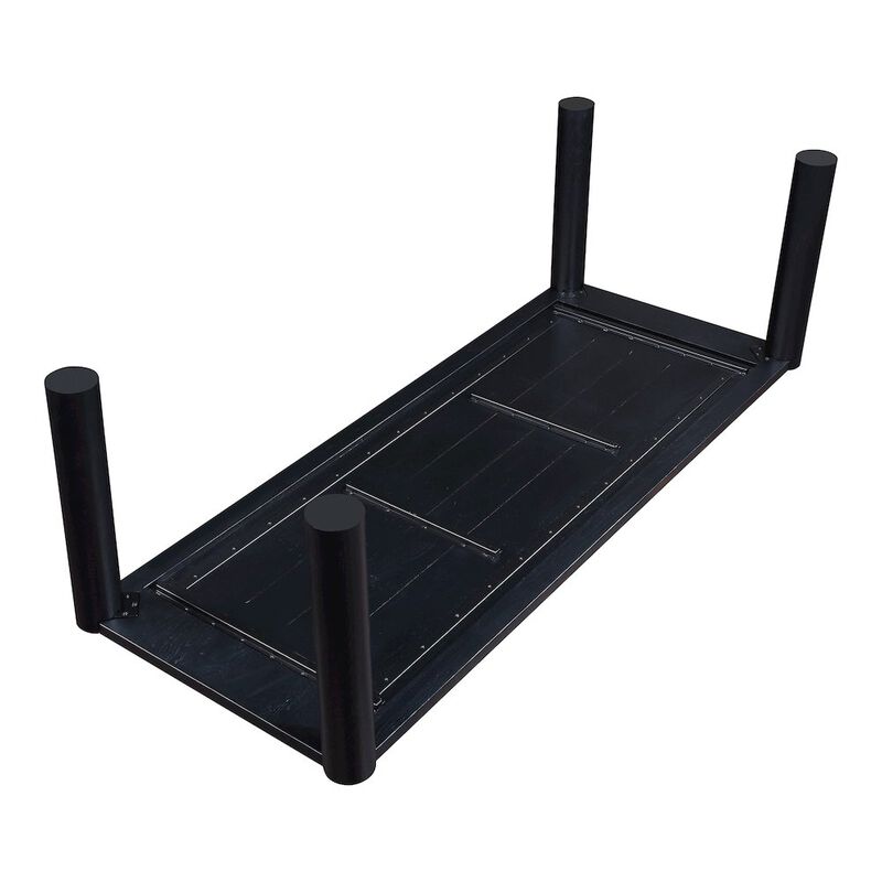 Moe's Home Collection Post Large Dining Table Black