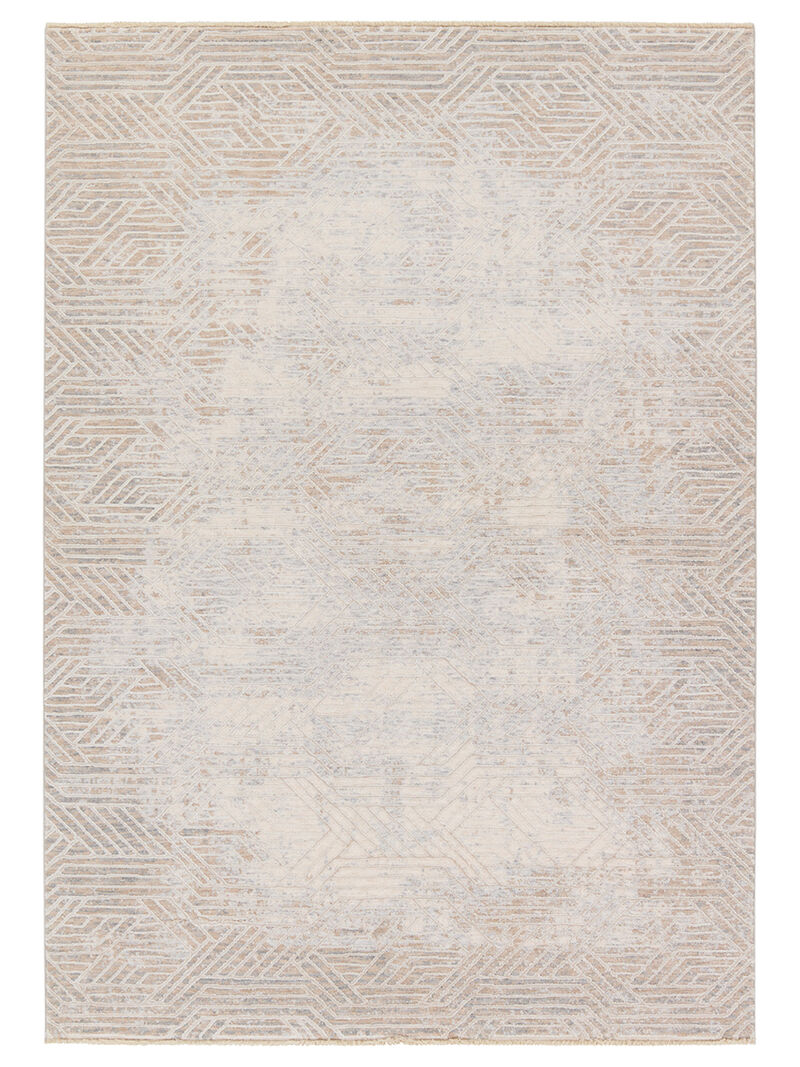 Aries Olympian Tan/Taupe 4' x 6' Rug