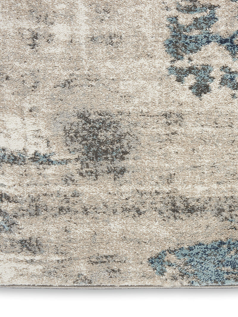 American Manor AMR04 Ivory/Blue 3'11" x 5'11" Rug