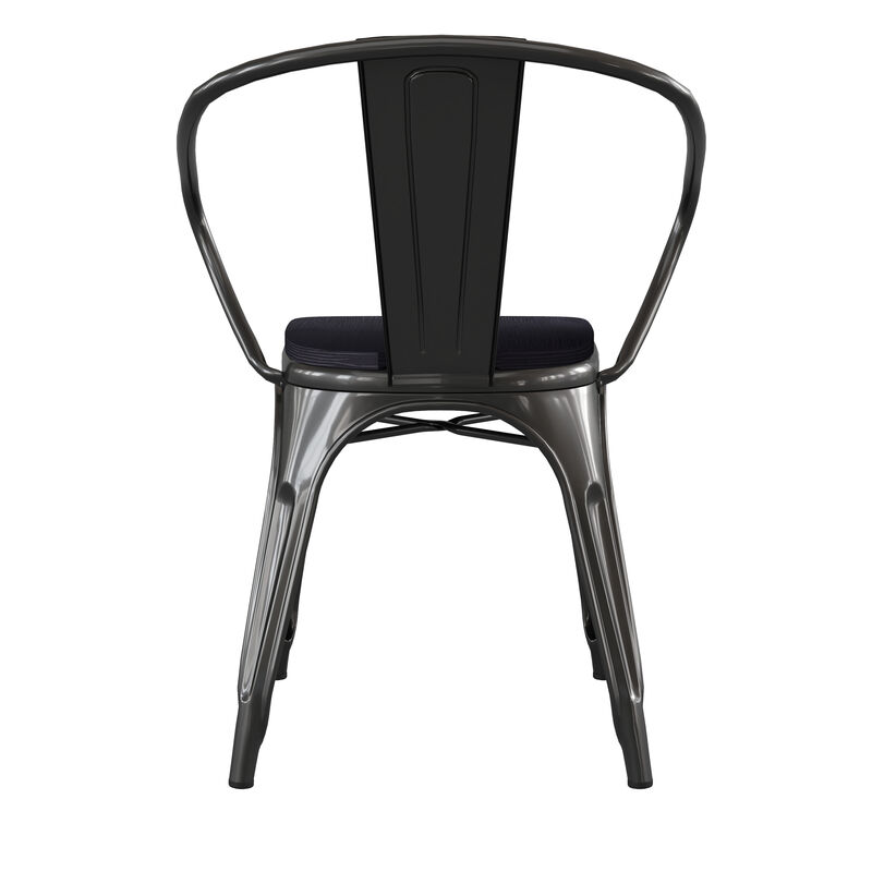 Metal Colorful Restaurant Chairs