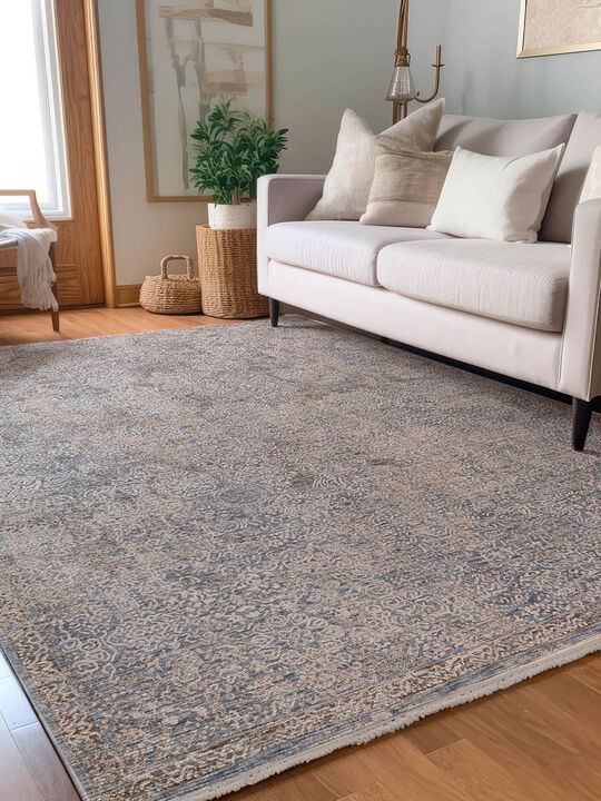 Vienna VI5 Denim 3' x 5' Rug
