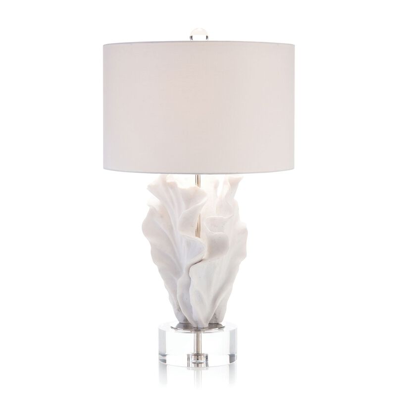Cast Coral Table Lamp