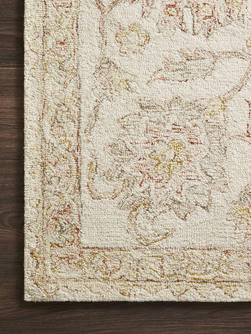 Norabel NOR04 Ivory/Blush 8'6" x 12' Rug