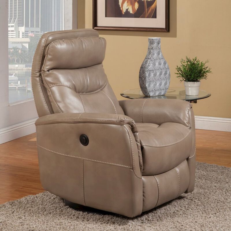 Parker Living Gemini - Linen Power Swivel Glider Recliner Two Pack