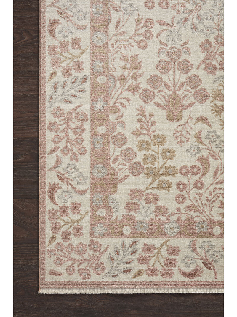 Holland HLD02 Blush 5'3" x 7'9" Rug by Rifle Paper Co.