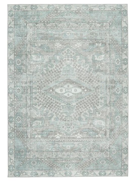 Keyara By Nikki Chu Issa Blue 6' x 9' Rug